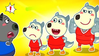 Wolfoo Sube de Nivel 💖 Crece con Wolfoo | Animación educativa 2D