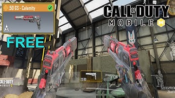 Free Legendary .50 GS Calamity | Akimbo Deagle | COD Mobile | Call of Duty Mobile