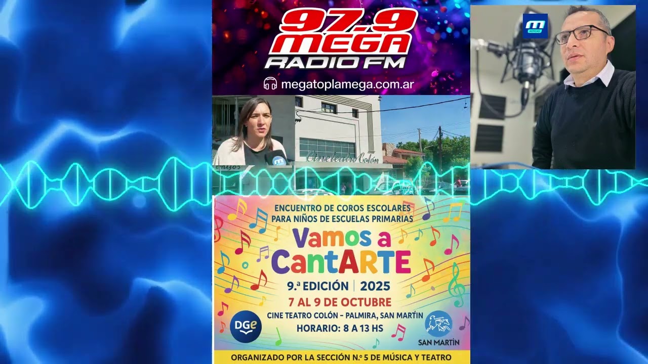 EN OCTUBRE SE REALIZARÁ EL NOVENO ENCUENTRO CORAL "VAMOS A CANTARTE 2025"