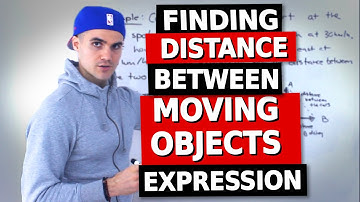 Math 1P97 (Brock University) - Distance Between Points Word Problem - Calculus with Applications