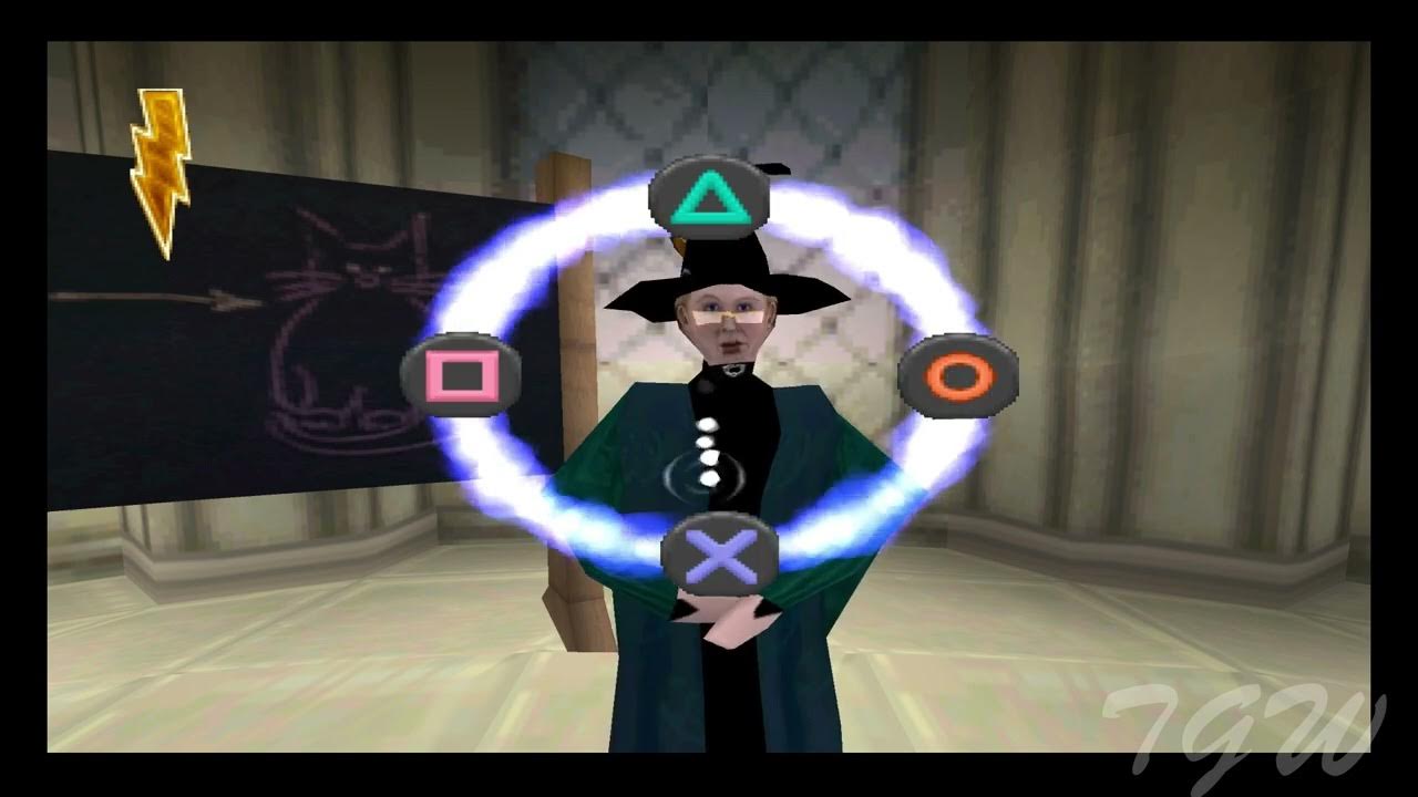 Harry Potter & the Philosopher's Stone (PS1) walkthrough