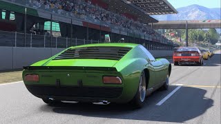 Watch The Lamborghini Miura P400 Conquer Its Home Track! (Forza Motorsport) screenshot 2
