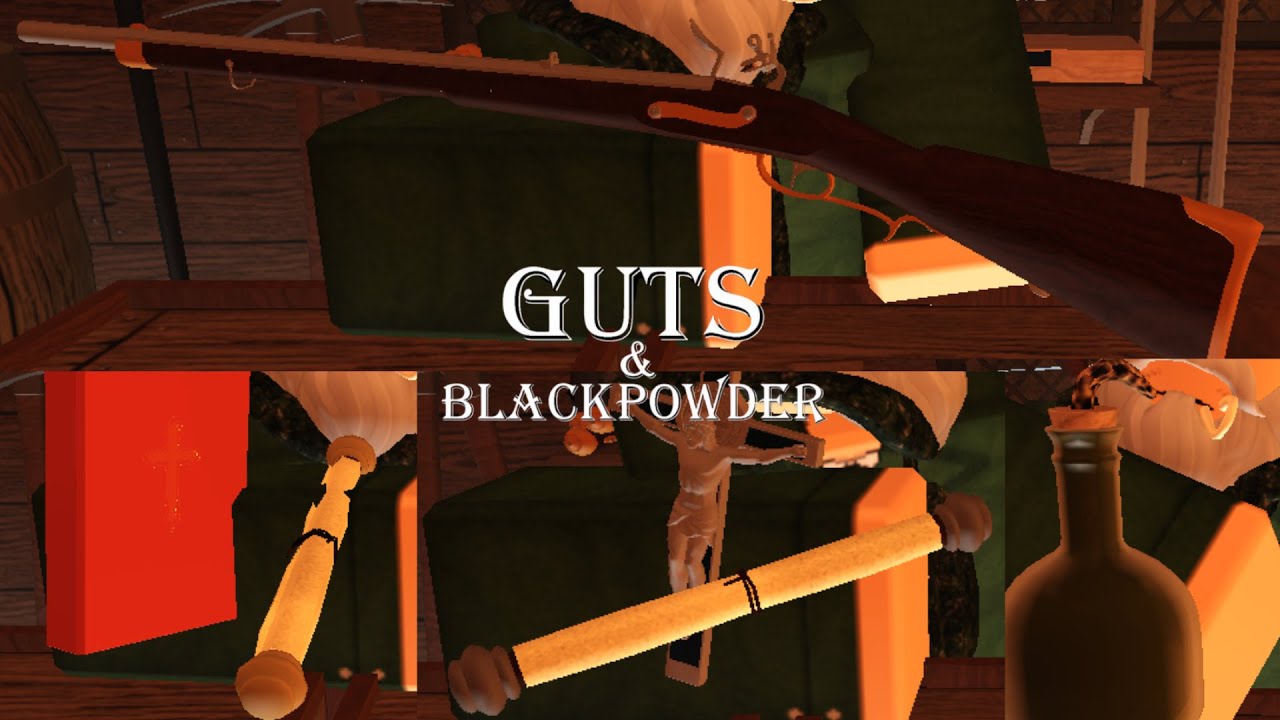 Checking out the new guns in Guts and Blackpowder ( AIR RIFLE, TAR ...