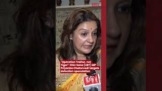 "Operation Traitor, not Tiger": Shiv Sena (UBT) MP Priyanka Chaturvedi targets defection speculation