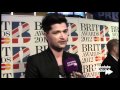 Danny O&#39;Donoghue at The Brit Awards 2012