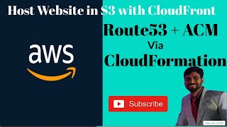 Deploy Static Website to AWS S3 with HTTPS and CloudFront using Cloudformation | (IaC Tutorial)