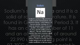 The Element Sodium