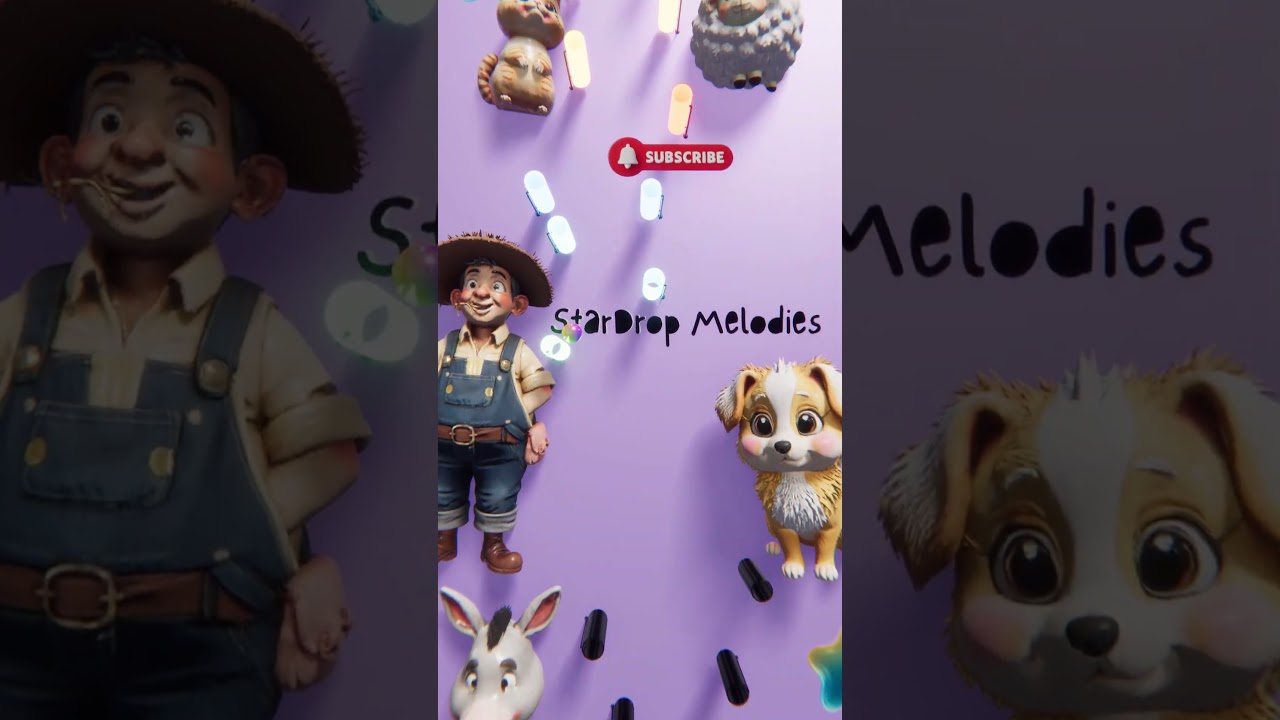 🐮 Old MacDonald | Relaxing Marble Music | Soothing Nursery Rhyme