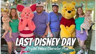 Our last day at Disney: Magic Kingdom & Crystal Palace Character Dining by Roots and Wings Travel  - Bekki Burton 451 views 1 year ago 12 minutes, 3 seconds