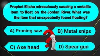 Miracles of the Bible Quiz || How much do you know about miracles || Try this Bible Trivia screenshot 3