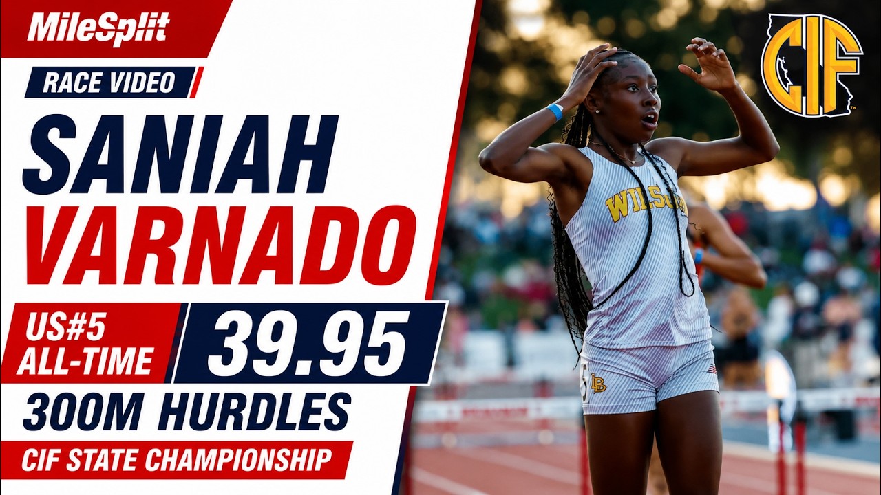 39.95! US#5 All-Time for the CIF State Championship!