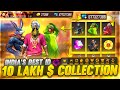 10 Lakh $ Collection Indian No. 1 Best Collection💎 | A_s Gaming Collection Top 1 - Garena Free Fire