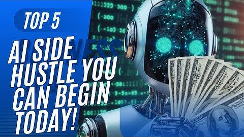 5 - Ai Side Hustle You Can Start Now (That Actually Make Money 💰)#aisidehustle #passiveincome 
