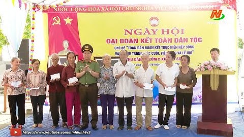 Ngày hội Đại đoàn kết toàn dân tộc tại Xóm 2, xã Liên Sơn, huyện Gia Viễn