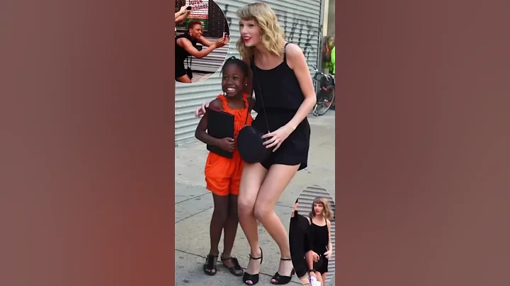 Taylor Swift Shares a Special Hug with Little Black Girl Fan #taylorswift #swifties #viralvideo