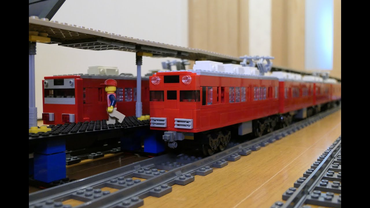LEGO 名鉄6000系 Meitetsu 6000 series - YouTube