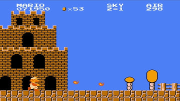 超级马里奥：又是运送蘑菇的关卡，别顶问号，不然蘑菇消失了1080P