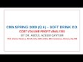 CA CMA (CAF-03) Past Paper | Spring 2009 (Q6) | CVP Analysis