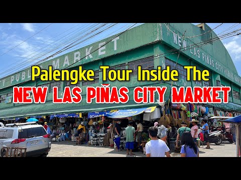 Filipino Food Market of LAS PIÑAS | Palengke Tour Inside the NEW LAS PIÑAS CITY PUBLIC MARKET