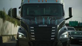 eCascadia Video Brochure – Chapter 4: Safety & Driver Comfort including Detroit Assurance
The eCascadia comes standard with the Detroit Assurance suite of safety systems and features other driver comforts such as low noise operation and smooth, responsive shifting. #ThePowerBehindTheSwitch eCascadia Video Brochure – Chapter 4: Safety & Driver Comfort including Detroit Assurance