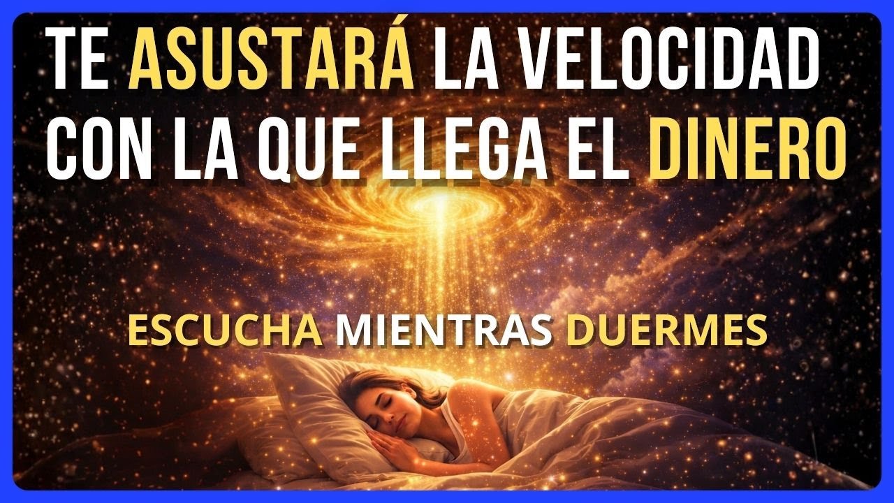 TE ASUSTARÁ LA VELOCIDAD CON LA QUE LLEGA EL DINERO | Meditación de Abundancia