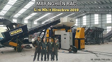Vì sao Máy nghiền rác Công nghiệp này lớn nhất 2023