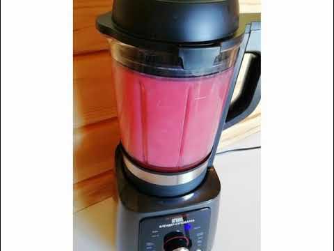Клюквенный морс в блендере-суповарке Gfgril GF-SM10 - YouTube