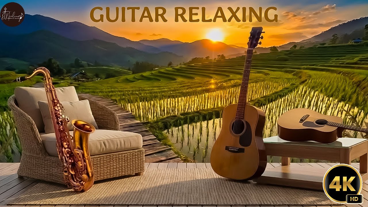 Top 20 Most Instrumental Songs || Guitar - Smooth Saxophone || Peaceful American Scenery