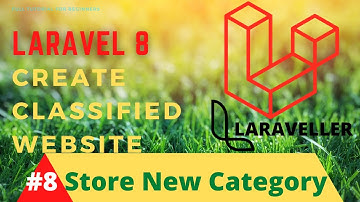 How to Make Classified  Website with Laravel 8 - #8 Store New Category