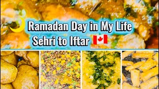 🌙 Ramadan Day in My Life 🇨🇦/ Bangali Mom Ramadan Routine in Canada / Sehar to Iftar Vlog/ Daily vlog