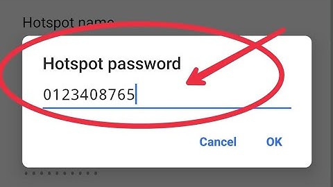 Hotspot password change iqoo z6 | how to change hotspot password iqoo phone