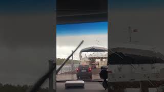 Riding a Ferry from Tustna to Kristiansund#ferry#rainy#norway#asmr#sounds#shorts Riding a Ferry from Tustna to Kristiansund#ferry#rainy#norway#asmr#sounds#shorts