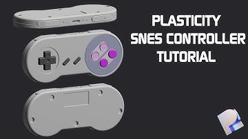 How to model a SNES Controller in PLASTICITY