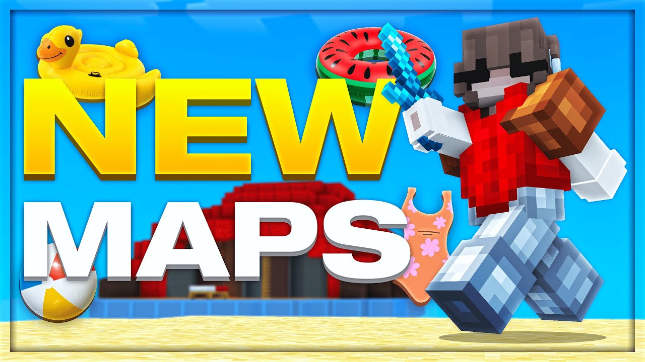 Ranking ALL the NEW Summer Maps in Hypixel Bedwars! - YouTube