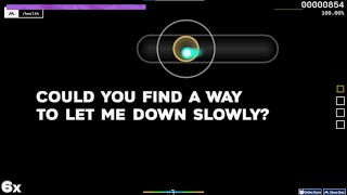 Let Me Down Slowly Osu! screenshot 4