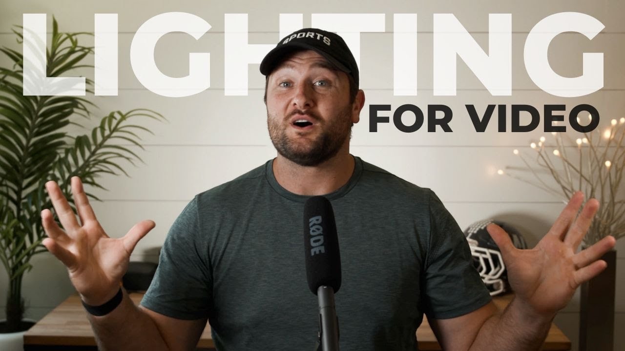 Basic Lighting Setup For Video ($250 STUDIO LIGHTS) - YouTube
