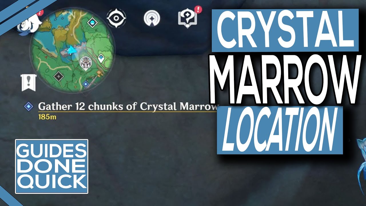 Where To Find Crystal Marrow In Genshin Impact YouTube