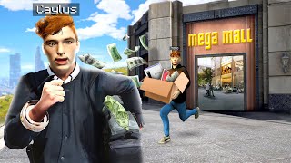 Robbing a MEGA MALL in GTA 5 RP!