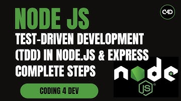 Test-Driven Development (TDD) in Node.js & Express – Complete Step-by-Step Guide
