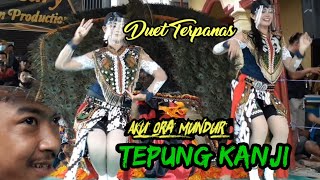 TEPUNG KANJI ( aku ra mundur) || Aya chikamatzhu feat Raras Rani versi Kendang Reog