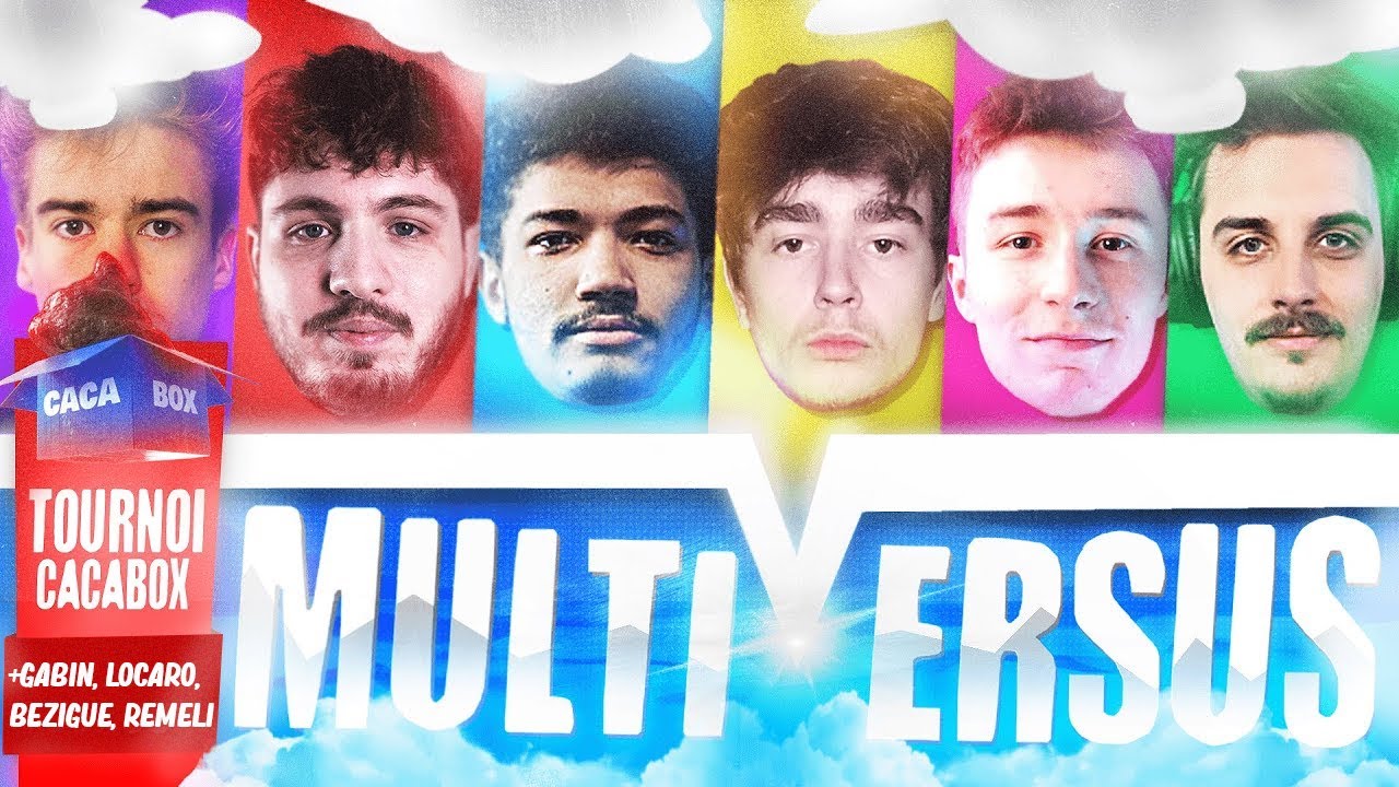 VOD // TOURNOI MULTIVERSUS - Potatoz, Terracid, Grimkujow, Hugo, Madroz, Léo-Paul, Locaro, Bezigue