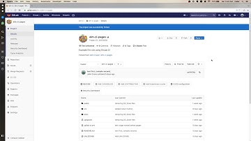 Continuous integration example with Elm and Gitlab Pages