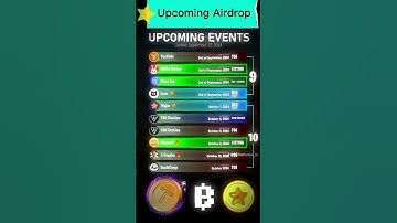 Upcoming Airdrop in October part 2 #airdrop #telegram #blum #hotwallet