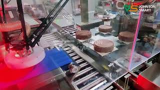 Automatic production line for thousands layer cake
