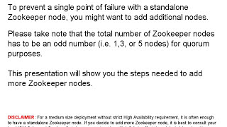 Guide to Add Zookeeper Node for Kafka Cluster