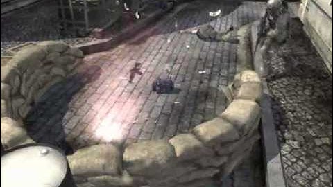 MW3 cross map random grenade impact triple kill TI deletion