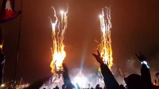 Coldplay performing Up & Up live at Glastonbury 2016