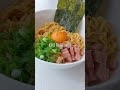 【支援物資アレンジ】インスタント麺で油そば / Oil Ramen