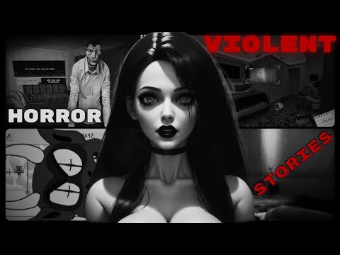 4 ХОРРОРА ✖ ПОЛНОЕ ПРОХОЖДЕНИЕ Violent Horror Stories: anthology