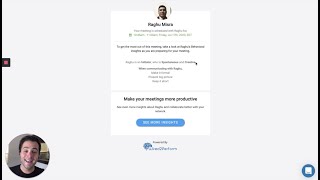 New Feature Update Meeting Scheduler